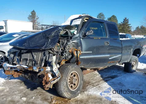 2004 GMC Sierra 2500Hd Sle from USA, damaged, VIN 1GTHC29U64E248421